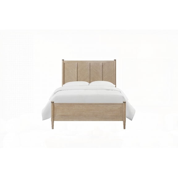 Sand Finish Queen Lo-Post Bed - Center of Your Bedroom's Style