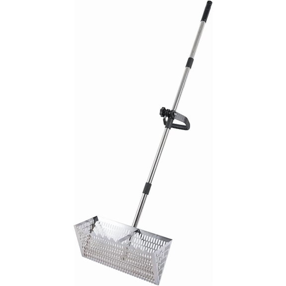 Sand Fleas Rake for Beach, Shark Tooth Sifter ,Stainless Steel Sand Sifter | Detachable 51 Inches Long Handle