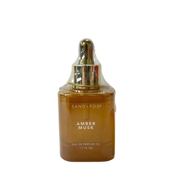 Sand + Fog Amber Musk Parfum Oil Dropper 1.69 fl oz 50ml