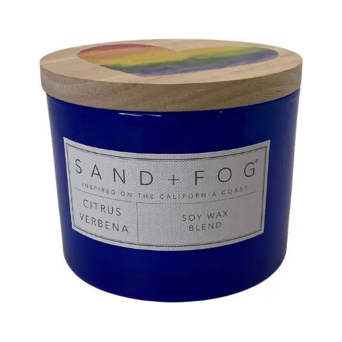 Sand +Fog Citrus Verbena Scented Jar Candle
