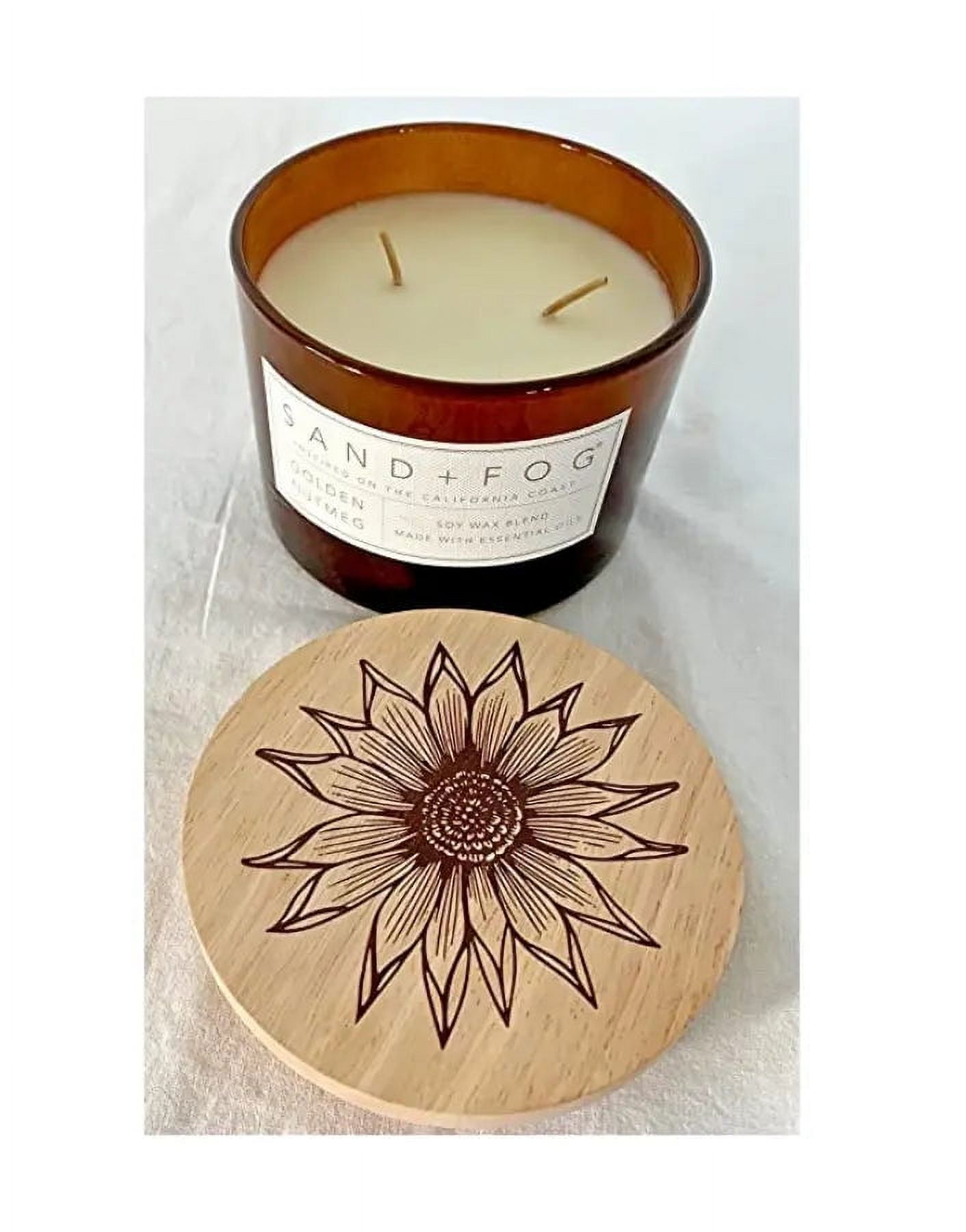 Sand +Fog Golden Nutmeg Scented Candle