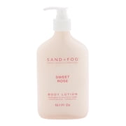 Sand + Fog Sweet Rose Body Lotion, Paraben & Sulfate Free, Nourishing, Aromatic, 10.1 Fl Oz