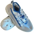 thumbnail image 1 of Sand N Sun Girls Gray & Blue Aqua Socks Water Shoes beach 1, 1 of 2