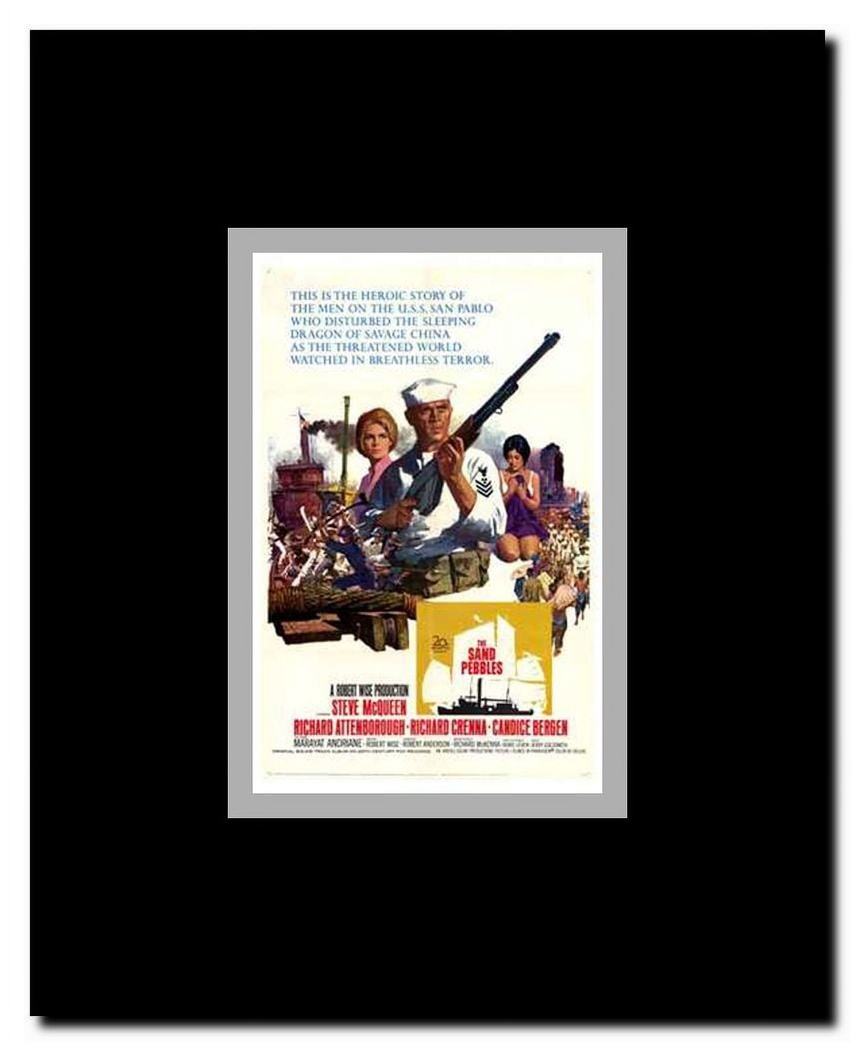 Sand Pebbles Framed Movie Poster