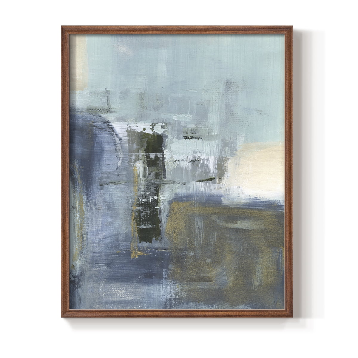 Sand Pond Summer I in Brown Solid Wood 11 x 14 Framed Print