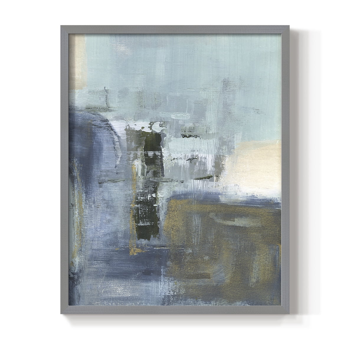 Sand Pond Summer I in Gray Solid Wood 8 x 10 Framed Print