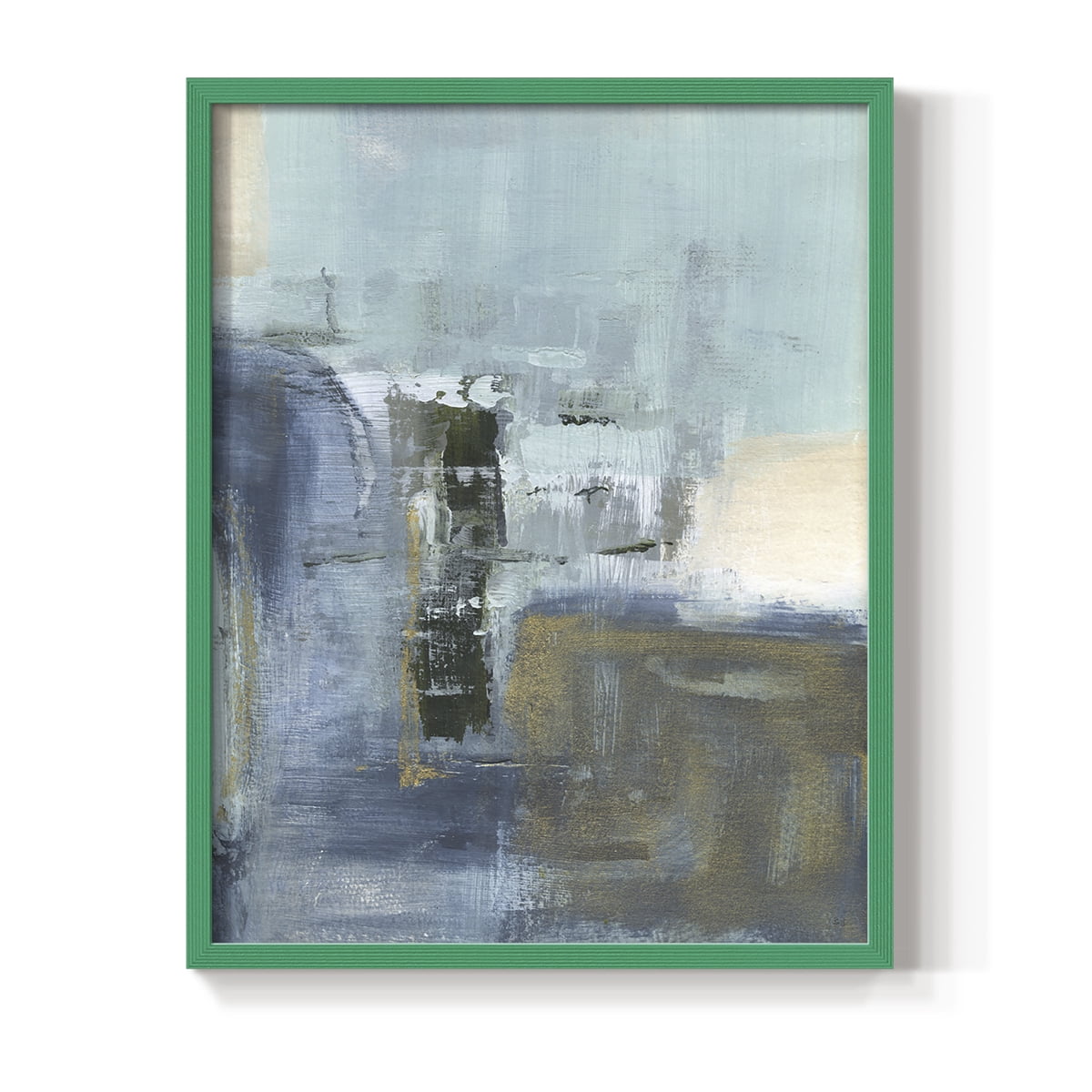 Sand Pond Summer I in Green Solid Wood 8 x 10 Framed Print