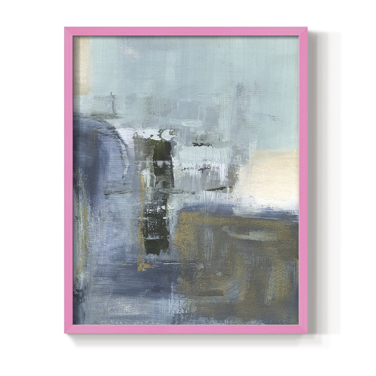 Sand Pond Summer I in Pink Solid Wood 8 x 10 Framed Print