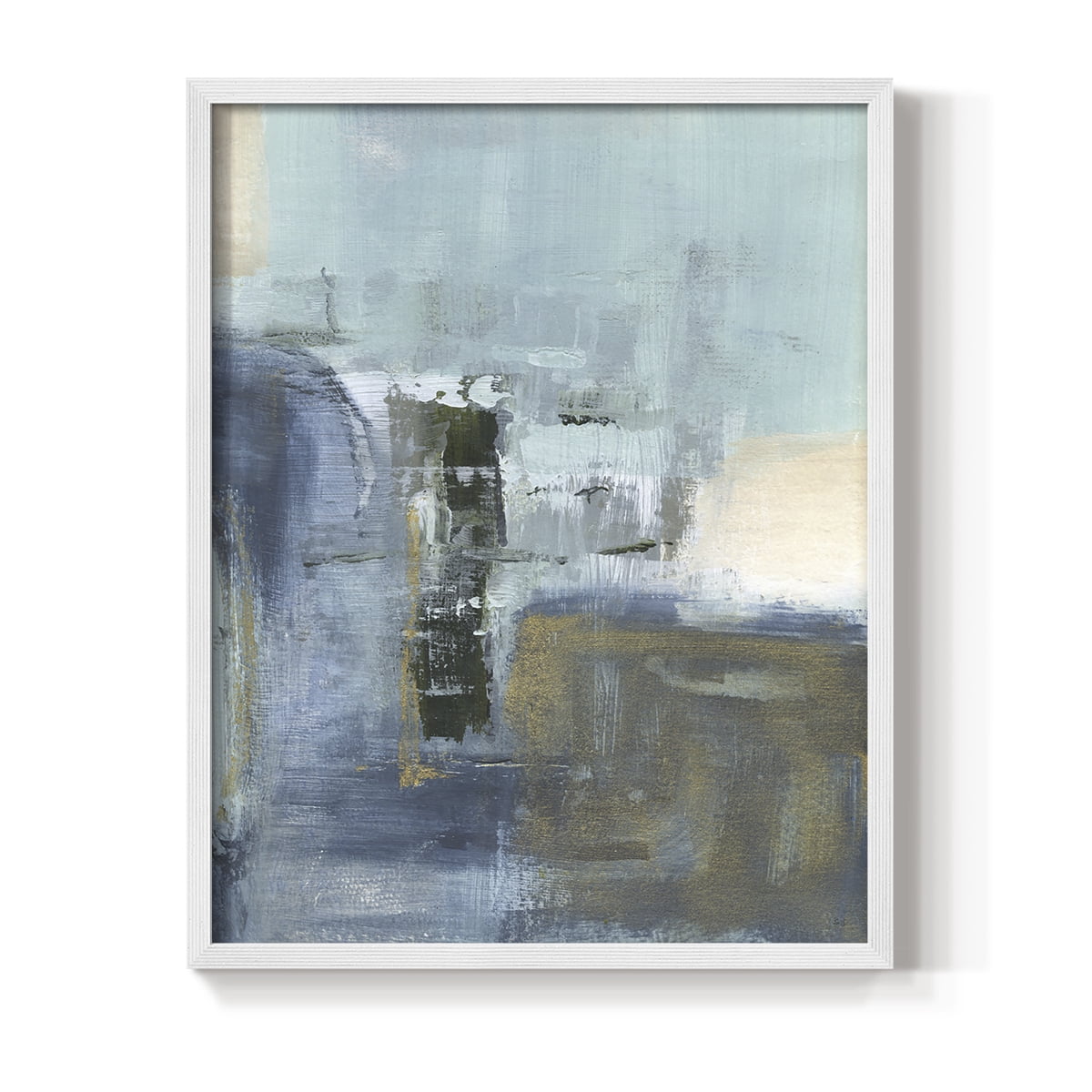 Sand Pond Summer I in White Solid Wood 8 x 10 Framed Print