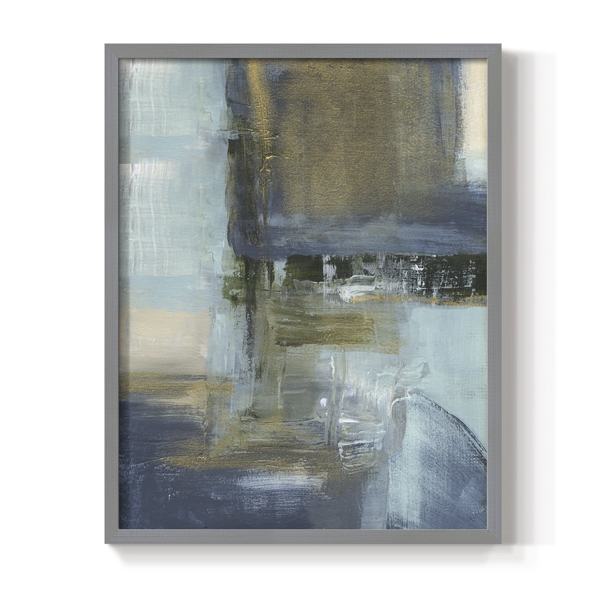 Sand Pond Summer II in Gray Solid Wood 8 x 10 Framed Print
