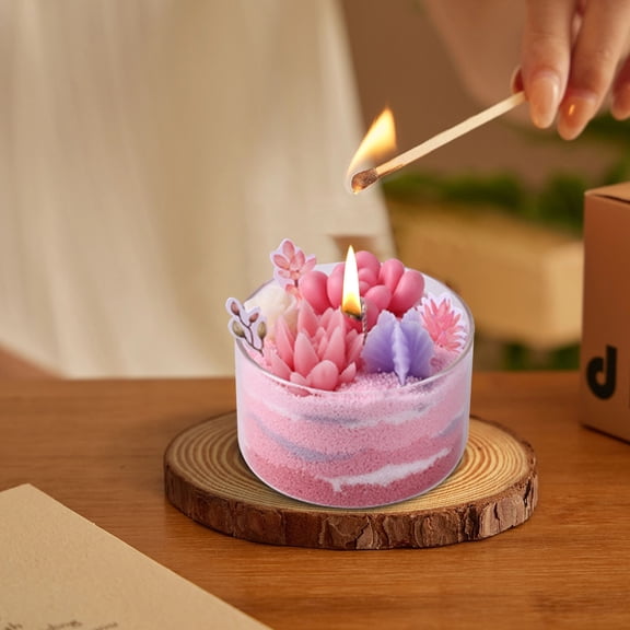 Sand Powder Candle DIY Kit Colored Wax Sand Aromatherapy Candle Making Set Reusable Candle Craft Plant Wax Materials