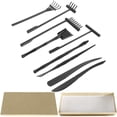 thumbnail image 1 of Sand Rake Table Mini Imagination Miniature Garden Decoration Tray Zen Kit 9 Pcs, 1 of 6
