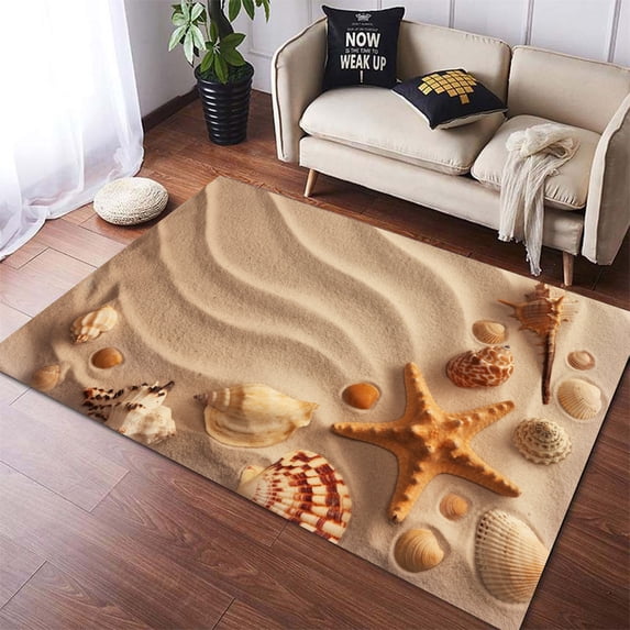 Sand Rug 2x3 ft = 65x95 cm Washable Rug