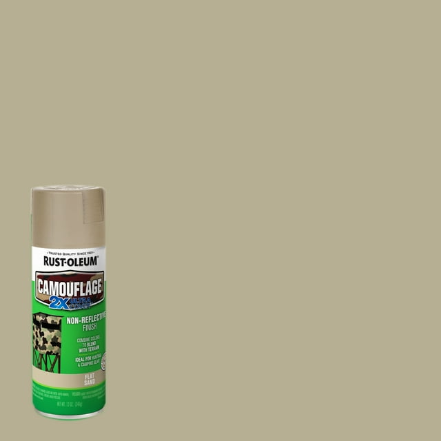 Sand, RustOleum Specialty Camouflage Spray Paint 12 oz, 6 Pack