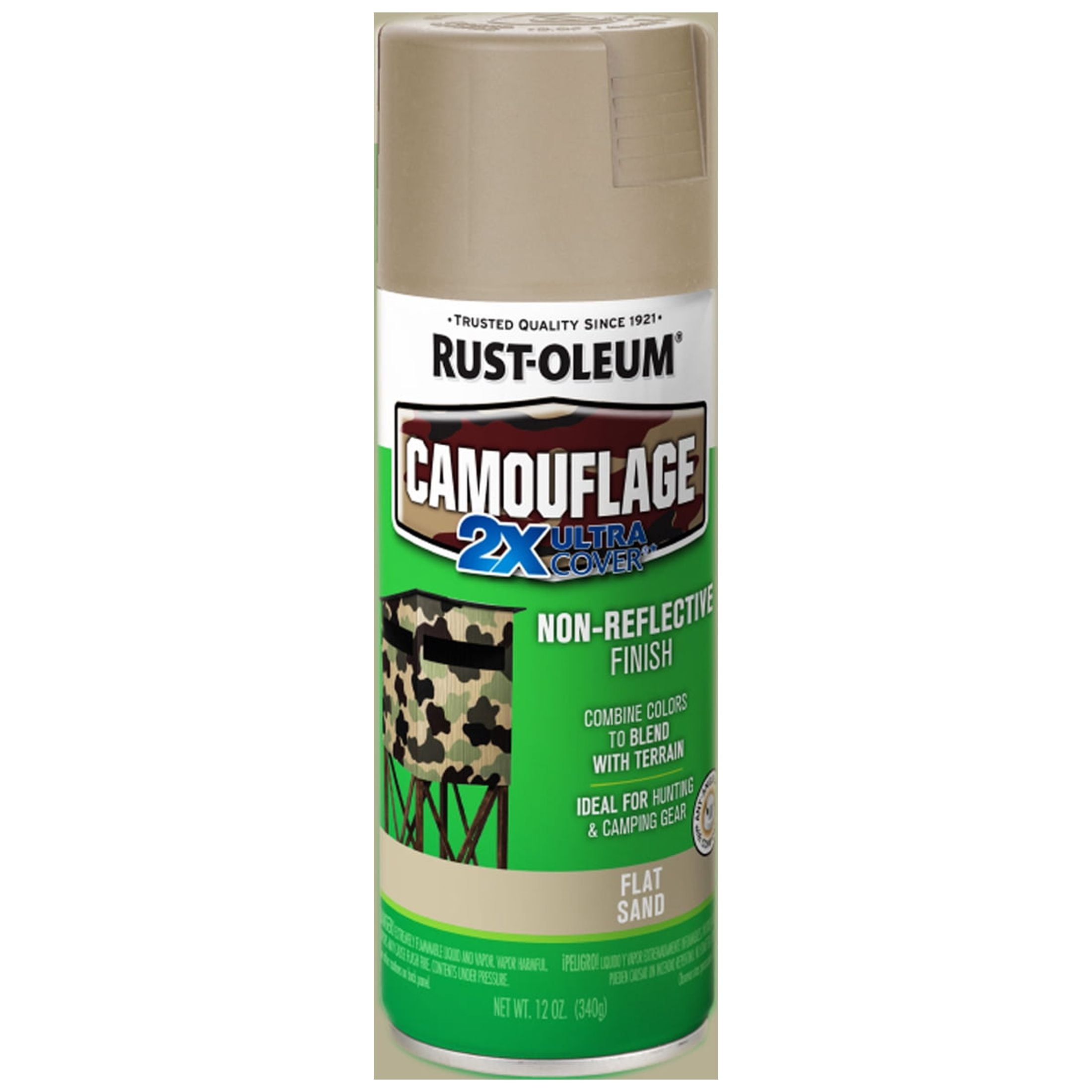 Sand, RustOleum Specialty Camouflage Spray Paint 12 oz, 6 Pack