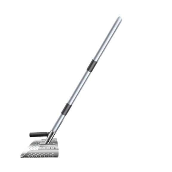 Sand Scoop with Extension Rod for Metal Detecting Metal Detector Beach Finds Scoop Equipment Garden Digging Scoop
