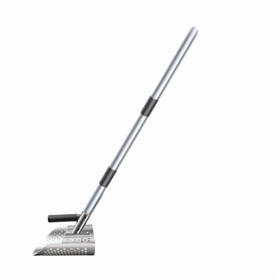 Sand Scoop with Extension Rod for Metal Detecting Metal Detector Beach Finds Scoop Equipment Garden Digging Scoop