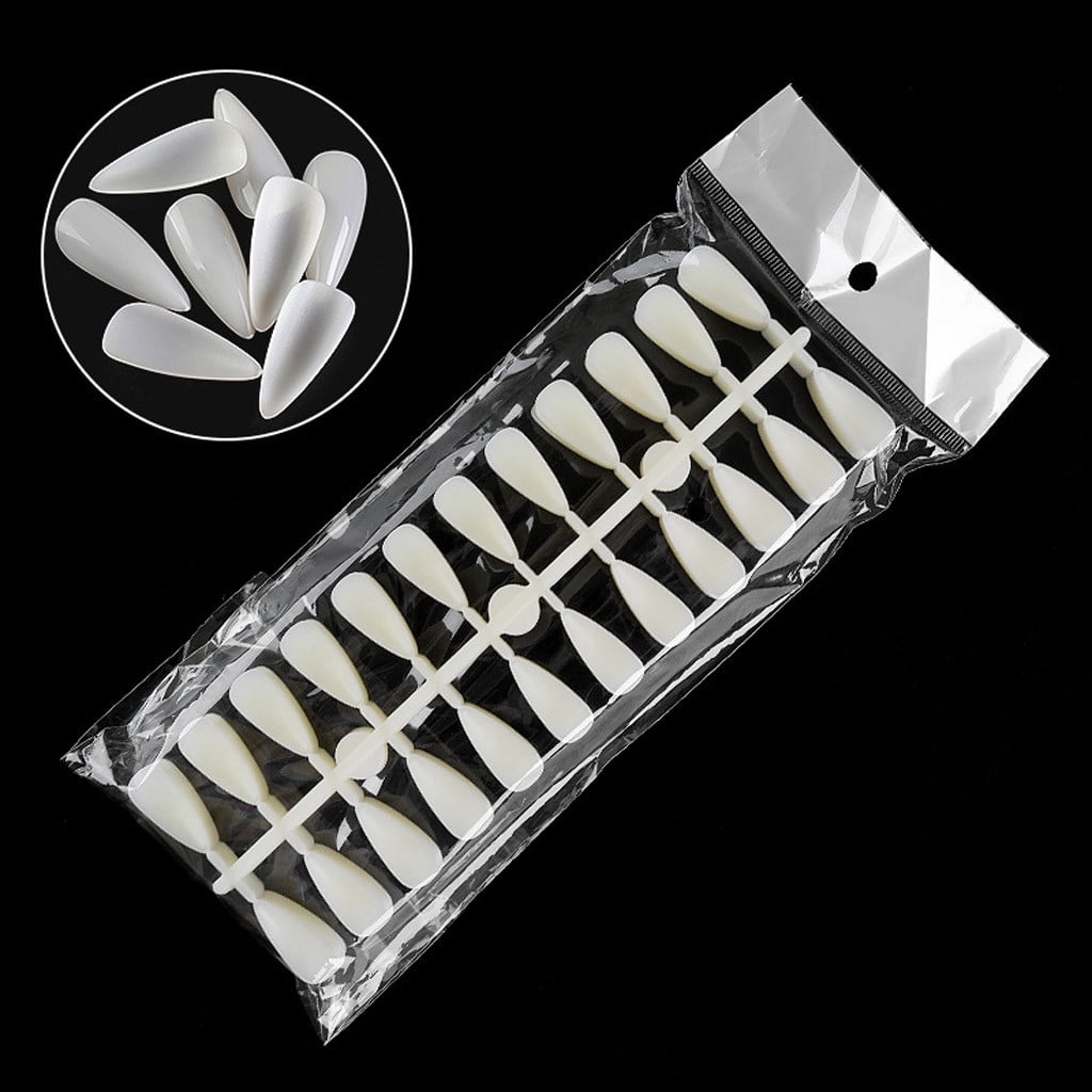 Acrylic Nails for Kids Age 9 French Tip Wire Nails Clear Nail Charms for Acrylic Nails Nails Short Length X Long Nail Tips Straight Nail Tips No Long Nail for Acrylic