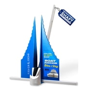 Fluke Anchor by Sandshark   Premium Anchor for Boats & Pontoons