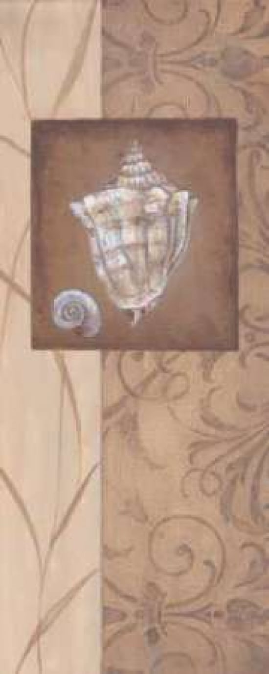 Sand Shell I Canvas Art - 3 Bamboo Studio (10 x 20)