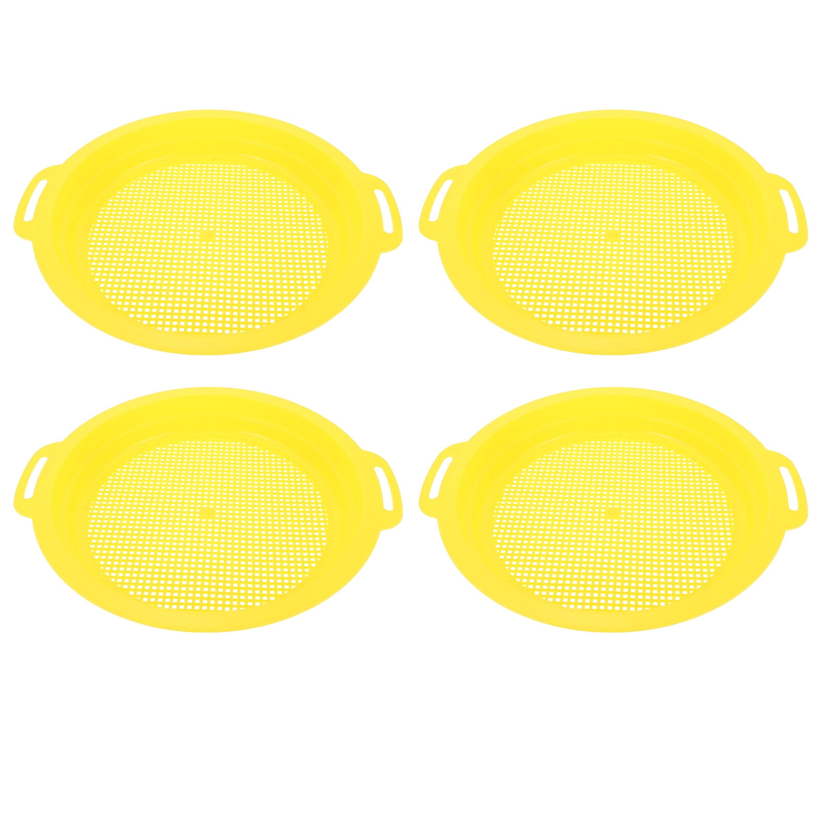 Sand Sifter For The Beach, 4Pcs Plastic Sand Sifter Toys Children Beach