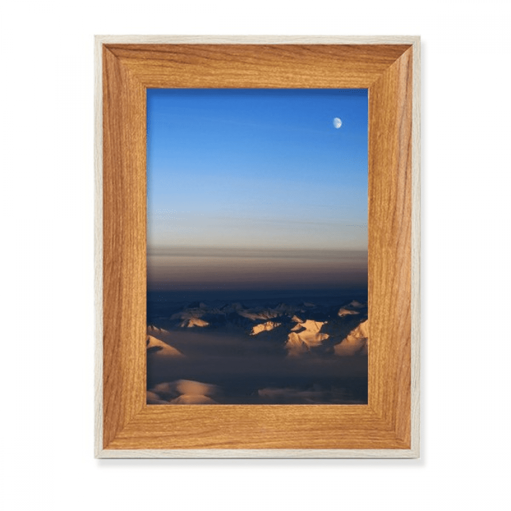 Sinary Frame Sand Splendid Natural Scenery Desktop Wooden Photo Frame Display ...
