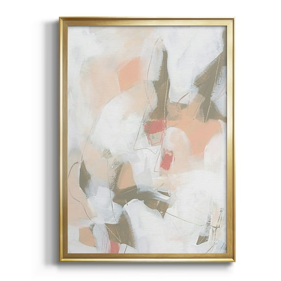 Sand Story I Premium Framed Print, in Gold, Black, or Silver - Ready to Hang