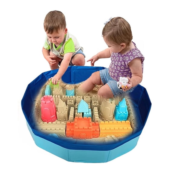 SXDY Sand Table for Kids Sandbox Water and Sand Activity Sensory Table Boy Girl Summer Outdoor Beach Toys