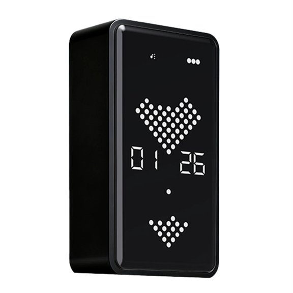 Sand Timer Digital Hourglass Timer, Rechargeable Magnetic Visual Timer Adjustable Volume for Classroom, Cooking, Fitness