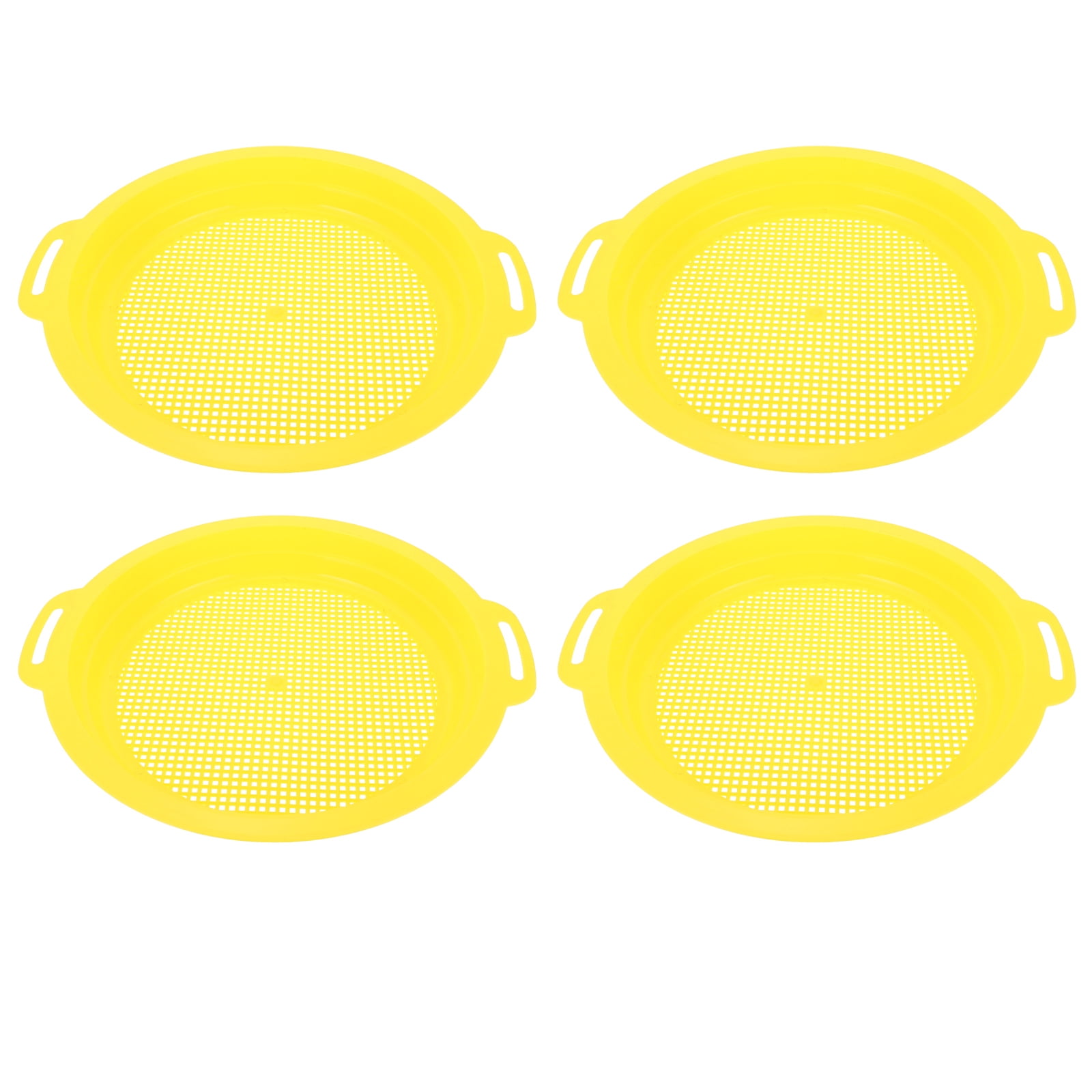 Sand Toys Beach Sifter Sieve Sifting Kids Pan Interactive Mesh Children