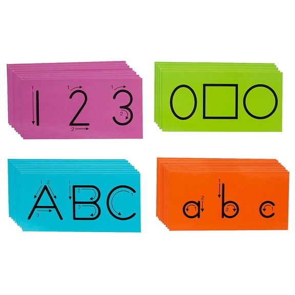 Sand Tray Cards, Educational, Party Supplies, 32 Pieces