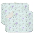 thumbnail image 1 of Sand Vintage Coffee Mat Nautical Beach Starfish Seahorse Ocean Marine Coral Tropical Seaside Summer Spill Absorbent Coffee Maker Pad For Kitchen Counter, 1 of 4
