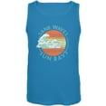 thumbnail image 1 of Sand Waves Sun Rays Mens Tank Top Turquoise LG, 1 of 1