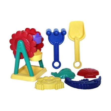 Sand Wheel Toy - 7 Piece Set