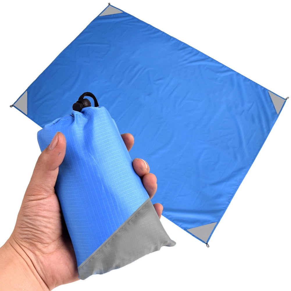 Sand and Water Resistant Lightweight Pocket Camping Tarp, 79" x 83