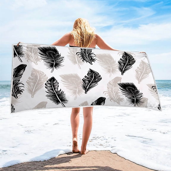 Sand cloud beach towels microfiber super colorful, sandproof blanket for pool beach, 30x60 inch oversized, quick absorbent, ideal for outdoor sports and spa.