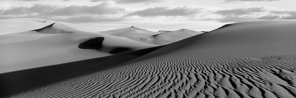 Sand dunes in a desert Great Sand Dunes National Park Colorado USA Canvas Art - Panoramic Images (12 x 36)