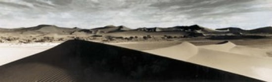 Sand dunes in a desert Namib Desert Namibia Canvas Art - Panoramic Images (38 x 12)
