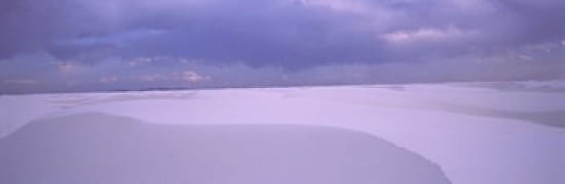 Sand dunes in a desert White Sands National Monument New Mexico USA Canvas Art - Panoramic Images (18 x 6)