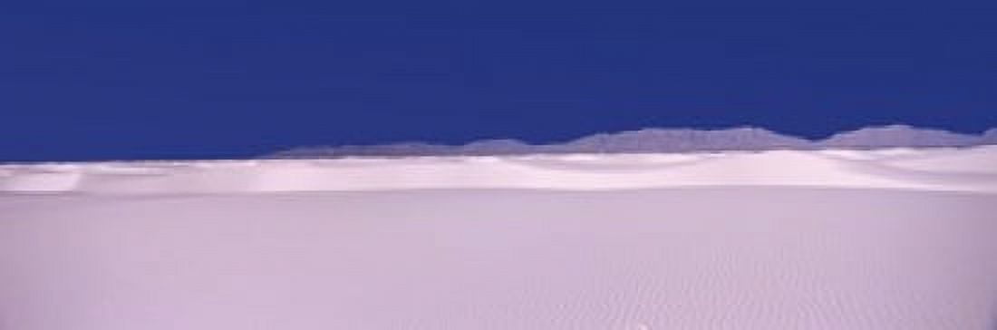 Sand dunes in a desert White Sands National Monument New Mexico USA Canvas Art - Panoramic Images (36 x 12)
