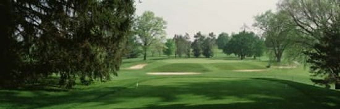Sand trap at a golf course Baltimore Country Club Maryland USA Canvas Art - Panoramic Images (18 x 6)