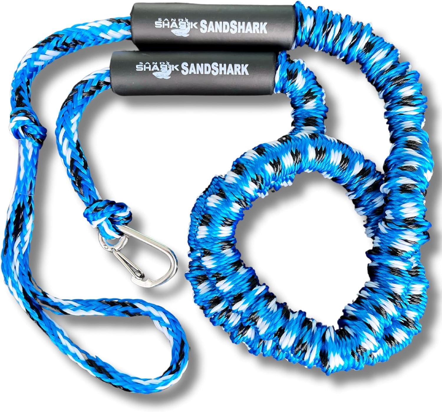 SandShark 721ft Premium Anchor Bungee Dock Line. Boat Accessories Bungee Anchor Line Absorbs