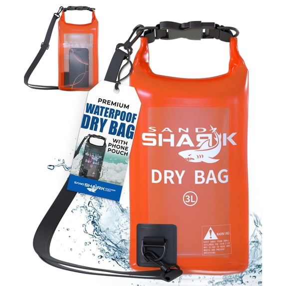 SandShark Anchor 3L Waterproof Dry Bag ā Compact & Durable