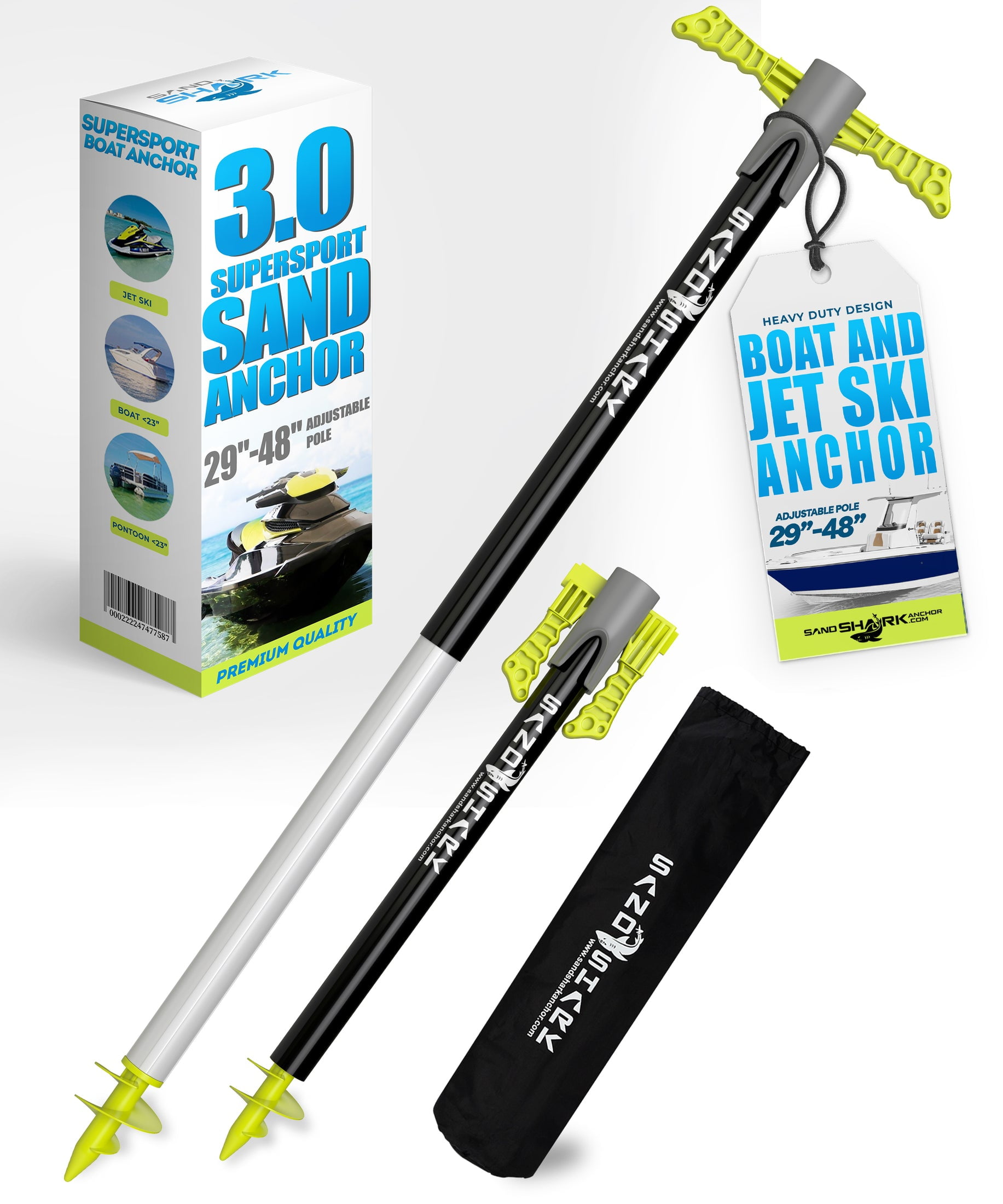 SandShark Super Sport 2.0 Boat Anchor, Versatile Watercraft SandShark Super Sport 2.0 Boat Anchor, Versatile Watercraft