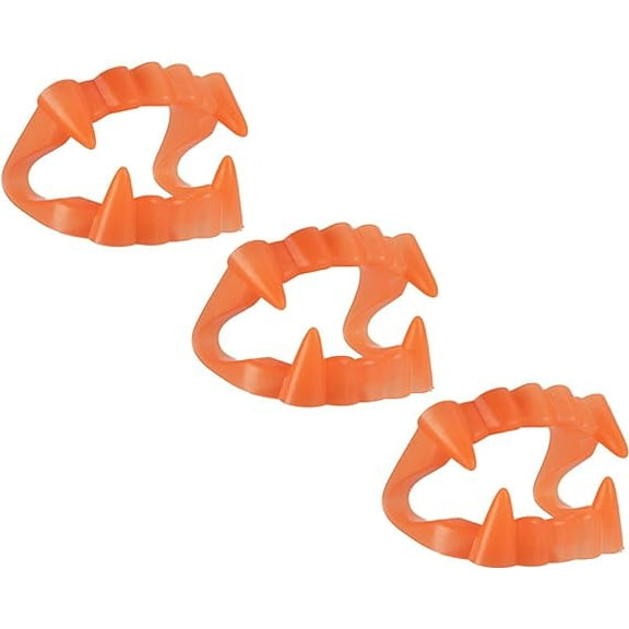 SandT Collections Plastic Teeth Fangs-Perfect for Costume, Funny Dress-up for Adult Unisex