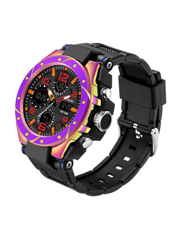 2022 Luxury Men's Watches Sport Military Wristwatch Multicolor 50m Waterproof Quartz Watch For Men Clock Relogio Masculino - Quartz Wristwatches
