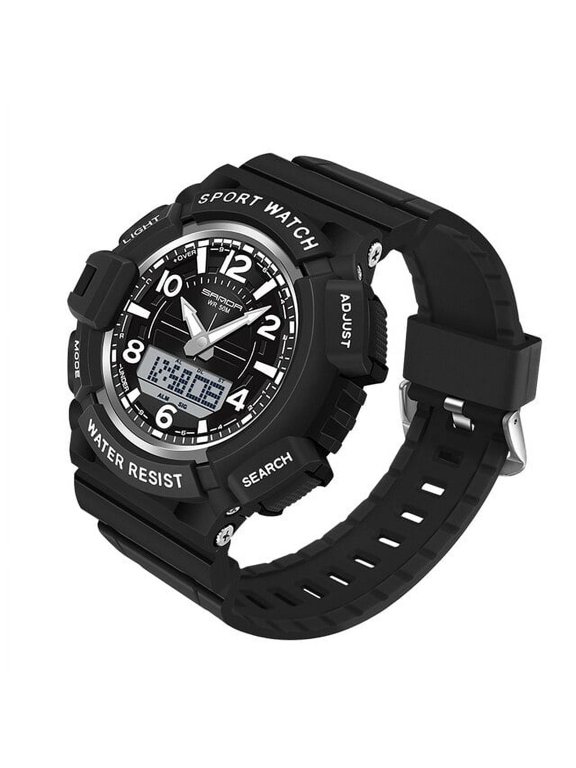 2022 Men Watches 50m Waterproof Digital Wristwatch Led Quartz Clock Sport Military Watch Male Relogios Masculino 3101 - Quartz Wristwatches