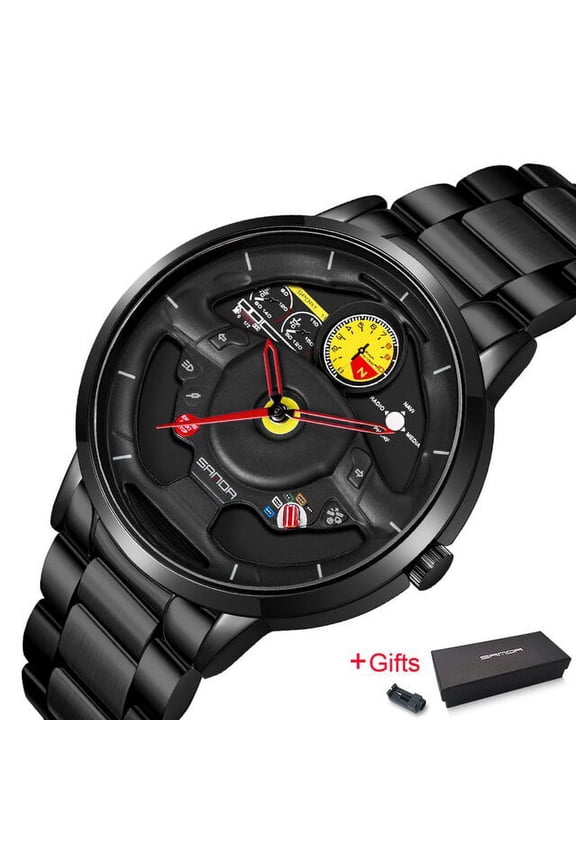 2022 New Men's Watches Luxury Business Quartz Watch For Men Fashion Wristwatch 30m Waterproof Clock Relogio Masculino 1085 - Quartz Wristwatches