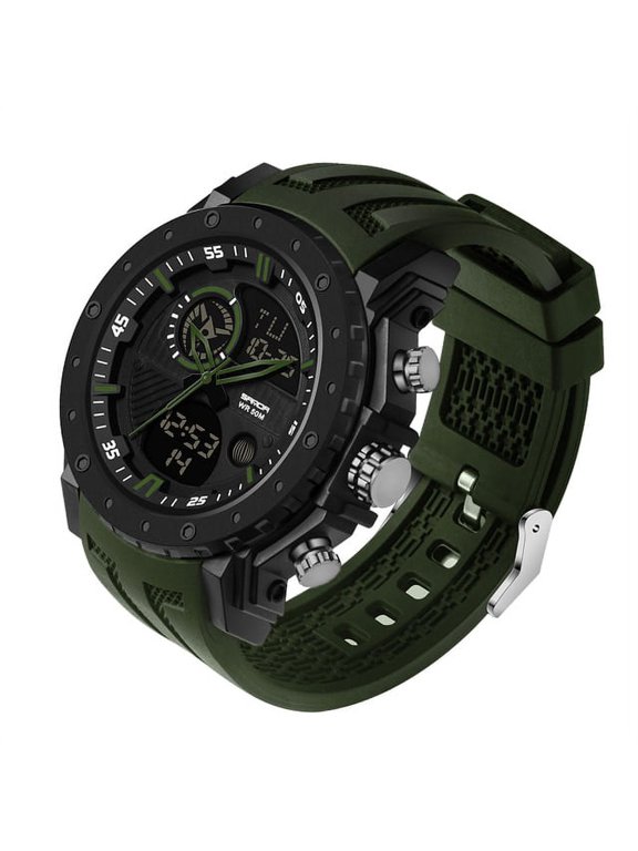 2022 Top Brand Men's Watches Sport Military Quartz Watch 50m Waterproof Wristwatch For Men Clock Relogios Masculino 6012 - Quartz Wristwatches