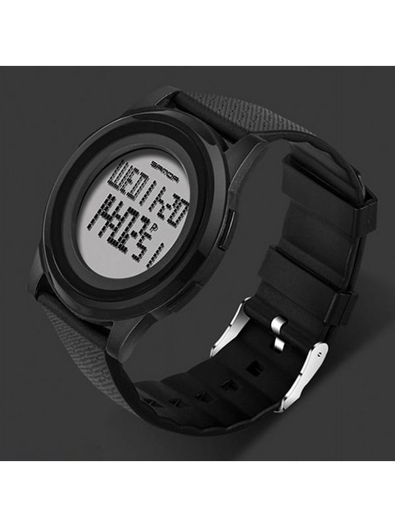 Brand 9mm Super Slim Men's Watch Luxury Electronic Led Digital Watches For Man Clock Male Wristwatch Relogio Masculino 337 - Digital Wristwatches - AliExpress